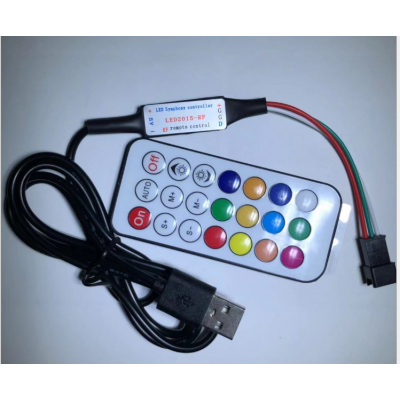 mini controller for rgb chasing color 21keys